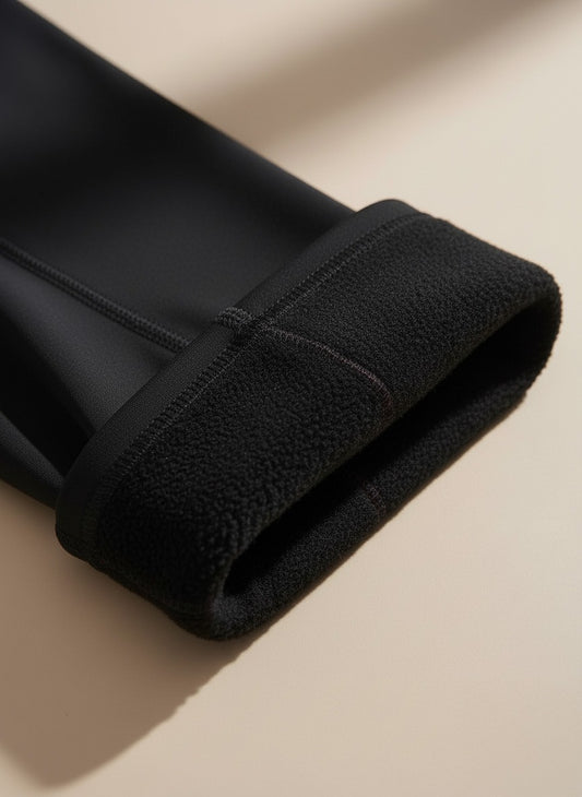 PANTALON POLAIRE D’ÉQUITATION ÉQUIWARM™ – NOIR