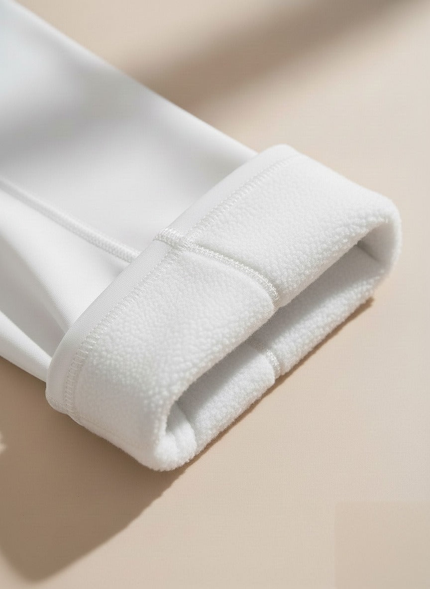 PANTALON POLAIRE D’ÉQUITATION ÉQUIWARM™ – BLANC